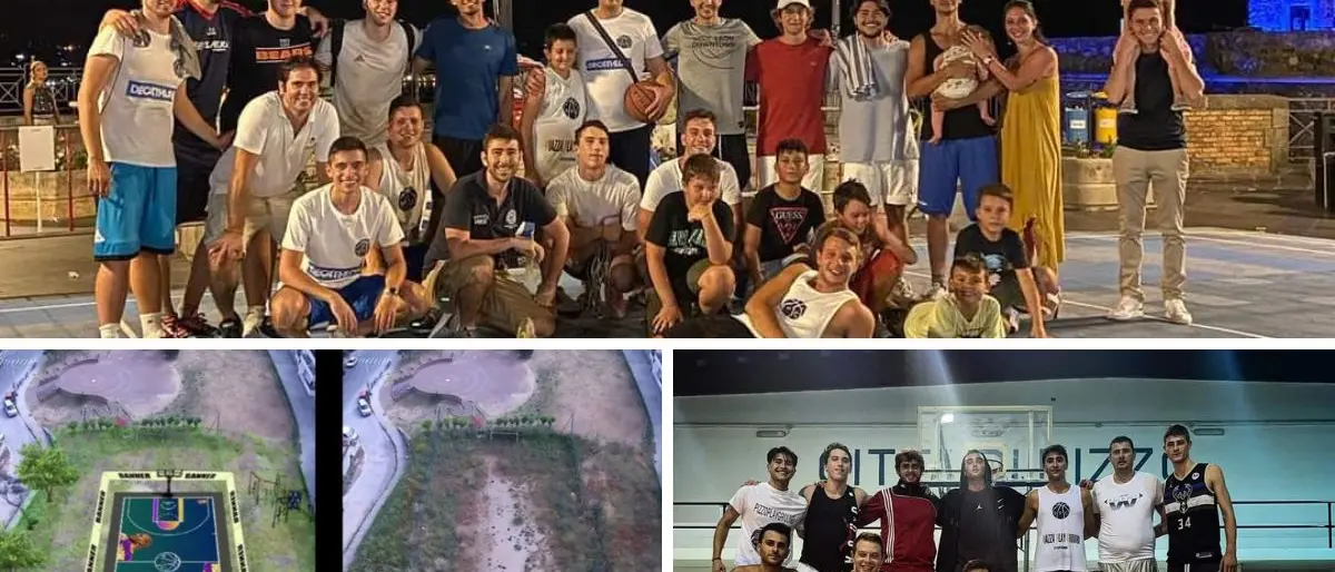 A Pizzo l’associazione di basket PlayGround lavora per realizzare un campo sportivo