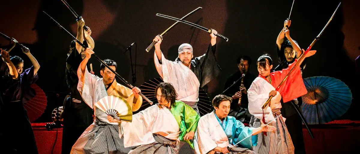 Teatro, la compagnia giapponese Samurai artist Kamui approda a Tropea
