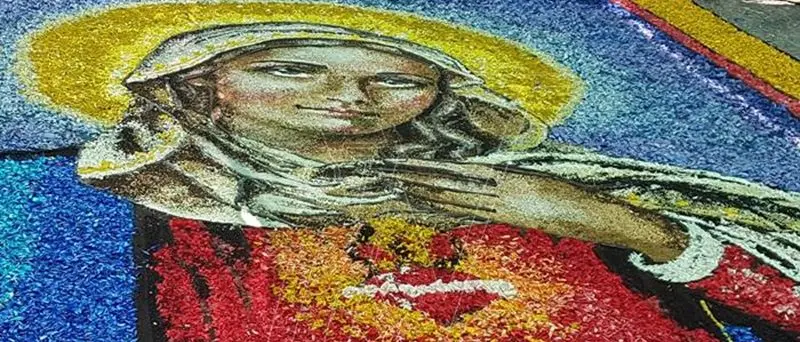 Fiori e fede, a Potenzoni torna la tradizionale Infiorata