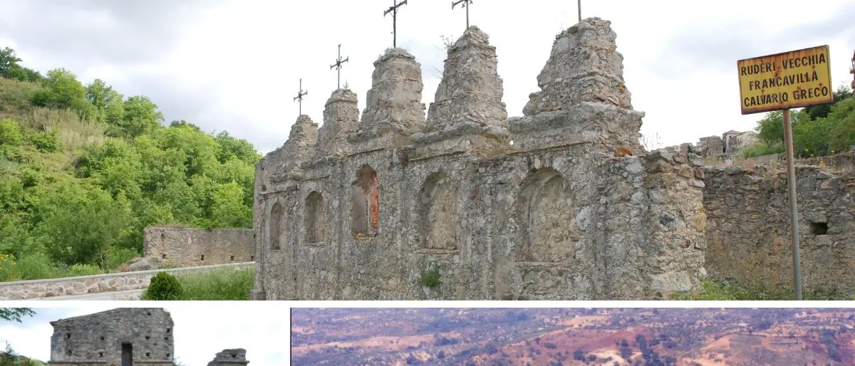 Viaggio a Francavilla Angitola, la storia del paese del drago e i ruderi medievali