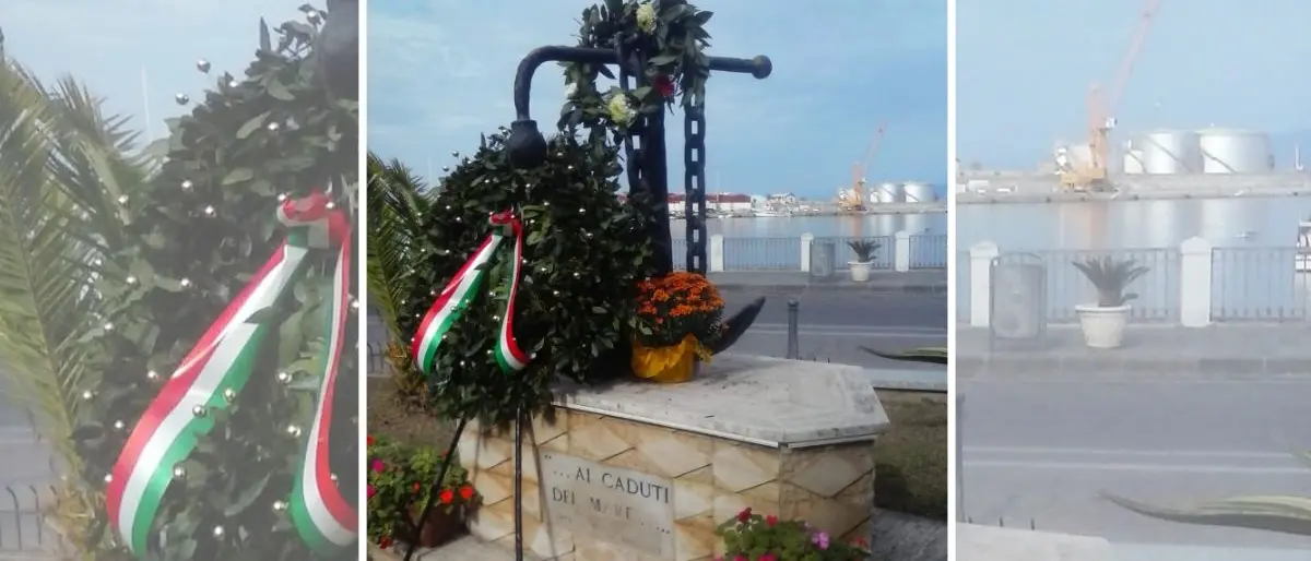 Giornata unità nazionale, Vibo Marina omaggia i caduti del mare -Video