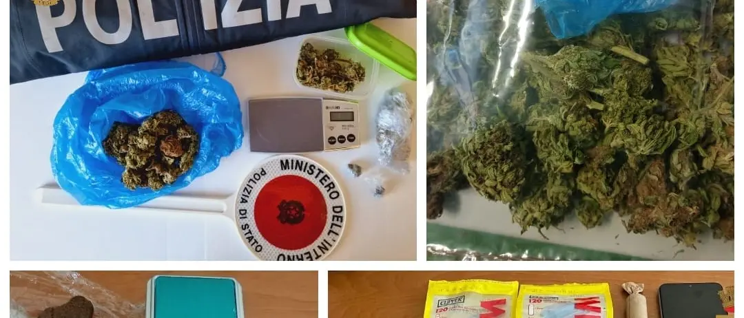 Spaccio di droga e detenzione abusiva di armi nel Vibonese, controlli della polizia
