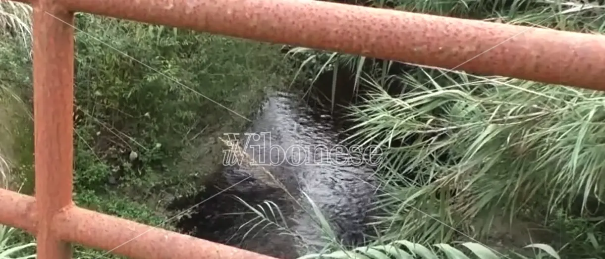 Anche a San Calogero fogna che inquina il Mesima. Il sindaco: «I depuratori non funzionano» - Video