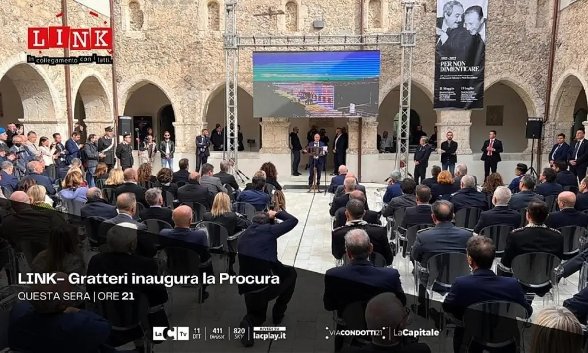 Nuova Procura di Catanzaro, l’evento dell'inaugurazione su LaC Tv