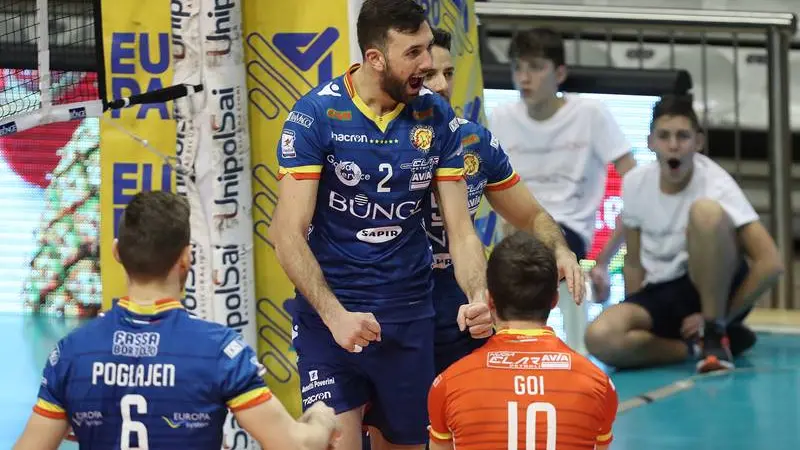 VOLLEY PALLAVOLO. BUNGE RAVENNA - GI GROUP MONZA. , ZANI