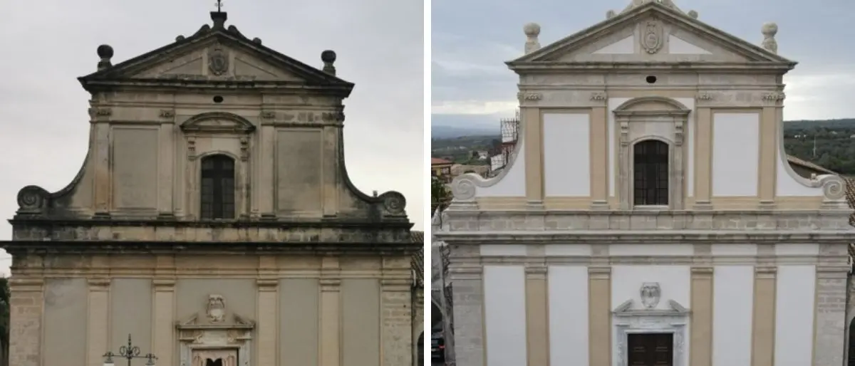 Vibo, il restauro riporta alla luce l'antica bellezza della chiesa di San Giuseppe