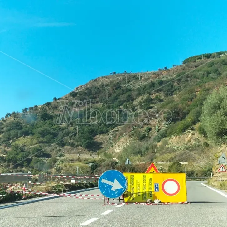 Strada del mare tra Joppolo e Coccorino, prorogata la chiusura a fasce orarie