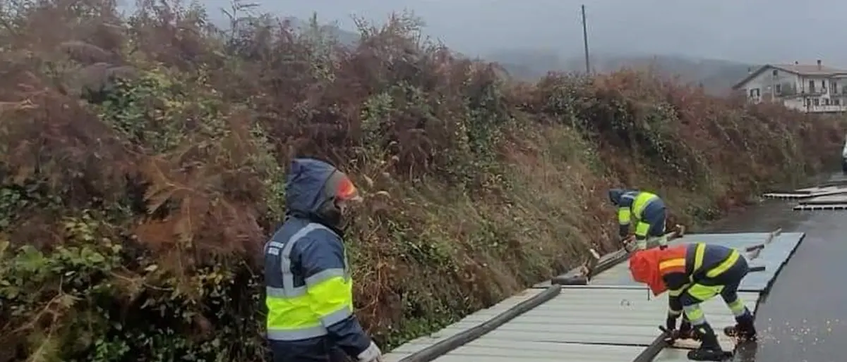 Maltempo nel Vibonese: a Mongiana tetto vola in strada, alberi e lampioni divelti