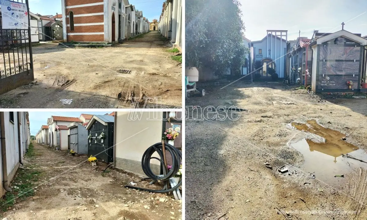 Nicotera, nel cimitero lavori fermi da mesi. Il sindaco: «Chiederemo i danni»
