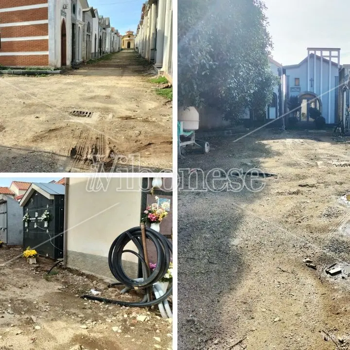Nicotera, nel cimitero lavori fermi da mesi. Il sindaco: «Chiederemo i danni»