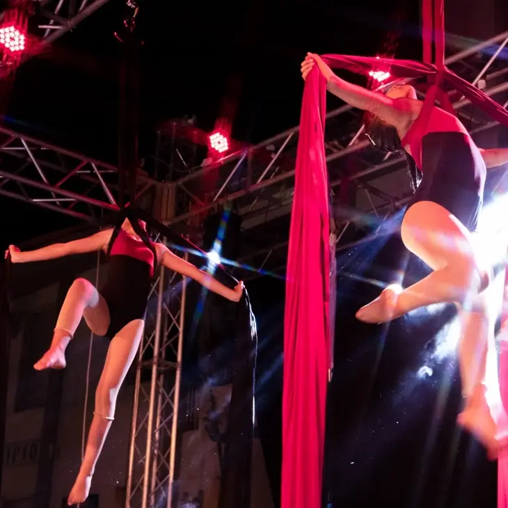 Atlete della “Big match” di San Calogero alla rassegna di coppa del mondo di danza aerea