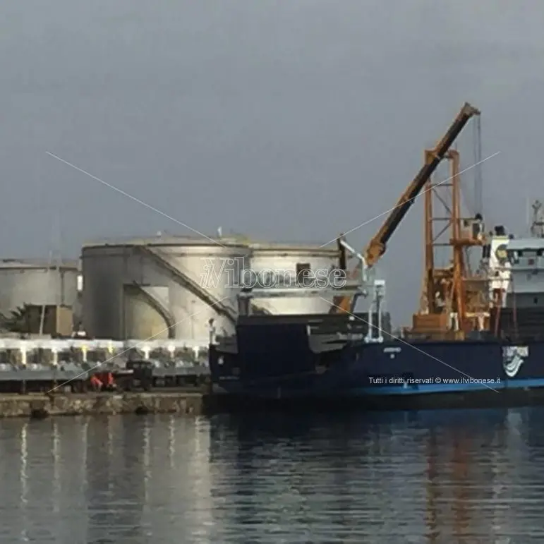 Vibo Marina, maxi commessa commerciale in partenza dal porto con la nave “Western Rock”
