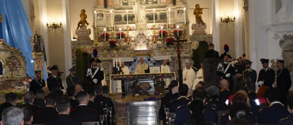 Vibo, in vista del Natale celebrazione eucaristica interforze