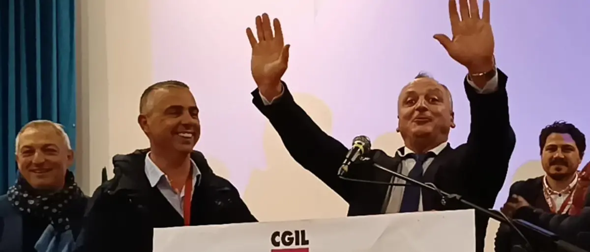 Cgil: Enzo Scalese rieletto segretario dell'Area Vasta Catanzaro-Crotone-Vibo