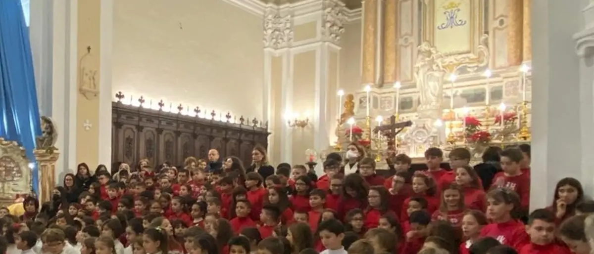 Vibo, Duomo di San Leoluca: gli alunni della De Amicis si esibiscono con i Parafonè