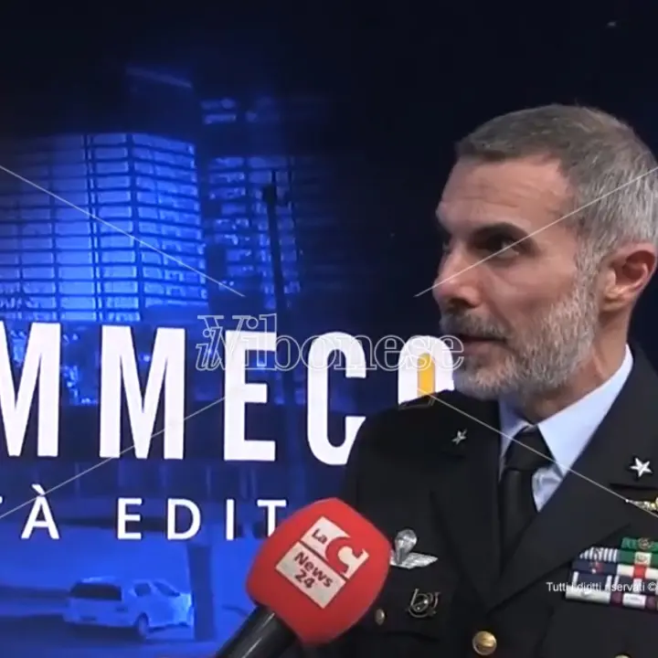 Vibo, il numero uno dell’Aeronautica calabrese in visita a LaC -Video