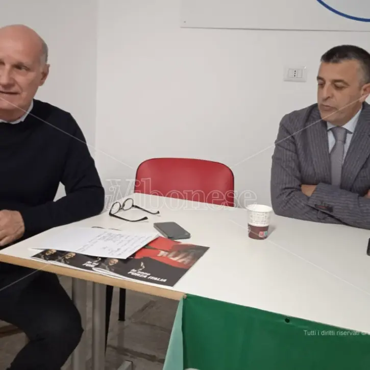 Provincia Vibo: presentata ufficialmente la candidatura di L’Andolina per il centrodestra -Video