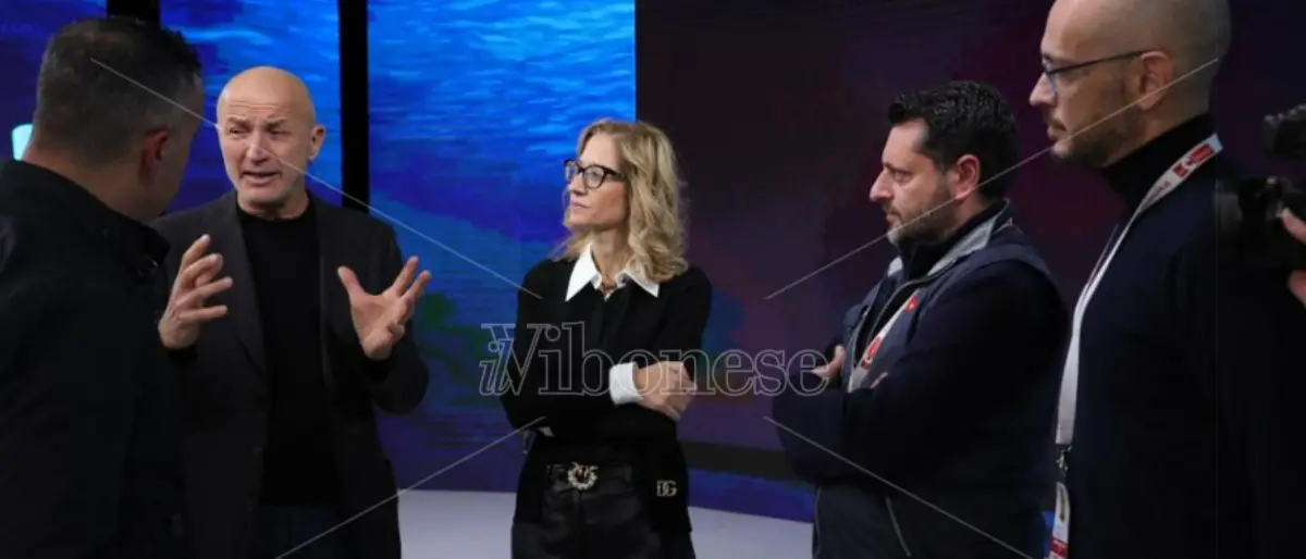 Il giornalista Rai Domenico Iannacone in visita a LaC