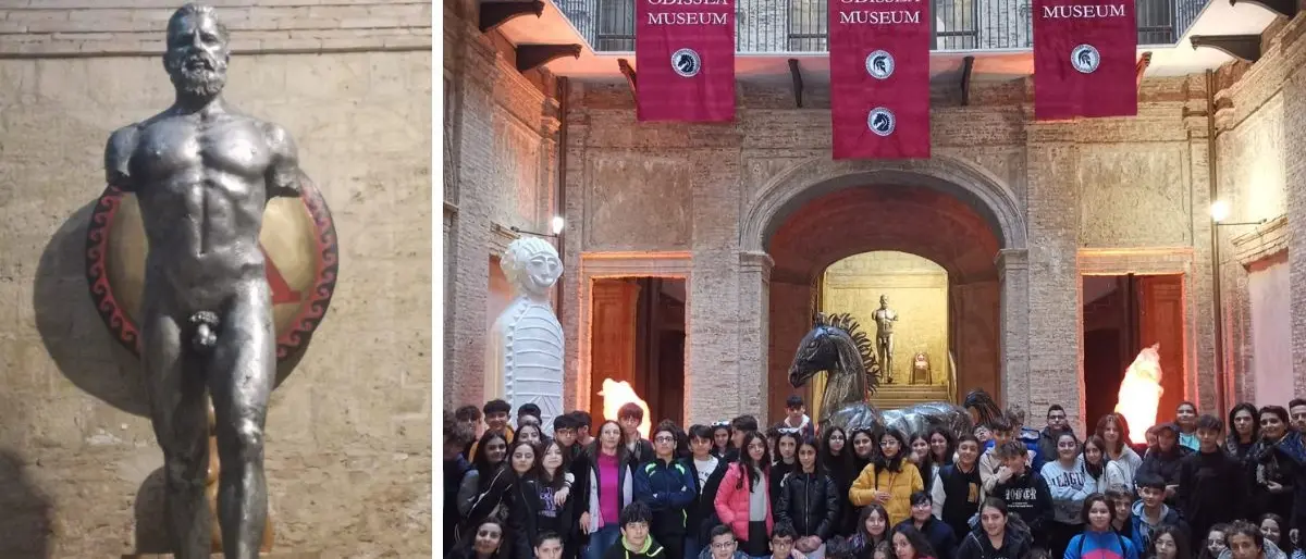 Vibo, visitatori e scuole da tutta la Calabria per l'Odissea Museum