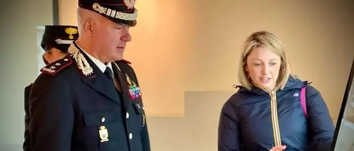 Vibo, il generale Salsano in visita al Museo archeologico Vito Capialbi