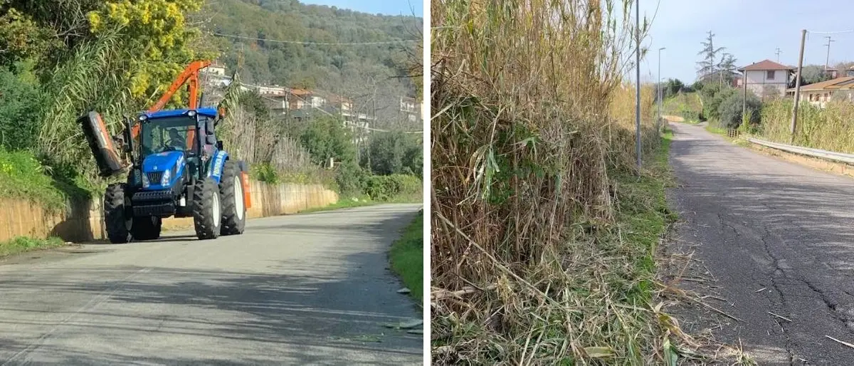 Sp 28 tra Comerconi e Preitoni, dopo le proteste la Provincia pulisce la strada