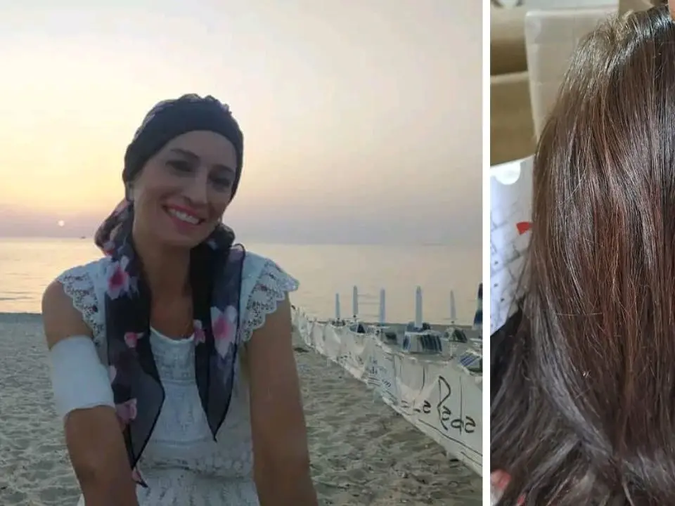 Il gesto di Katia: «Regalo la mia parrucca a chi come me sta affrontando il cancro»