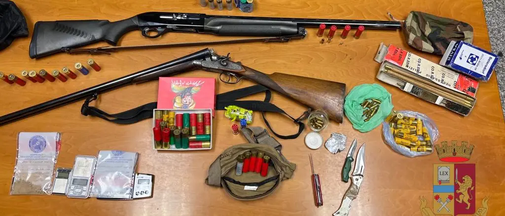 Rombiolo, arrestato un 47enne per detenzione di armi e droga