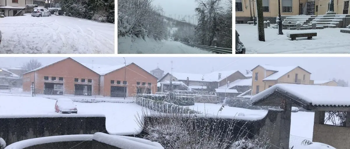 Neve e freddo anche nel Vibonese: Serre imbiancate e forti venti sulla costa -Video