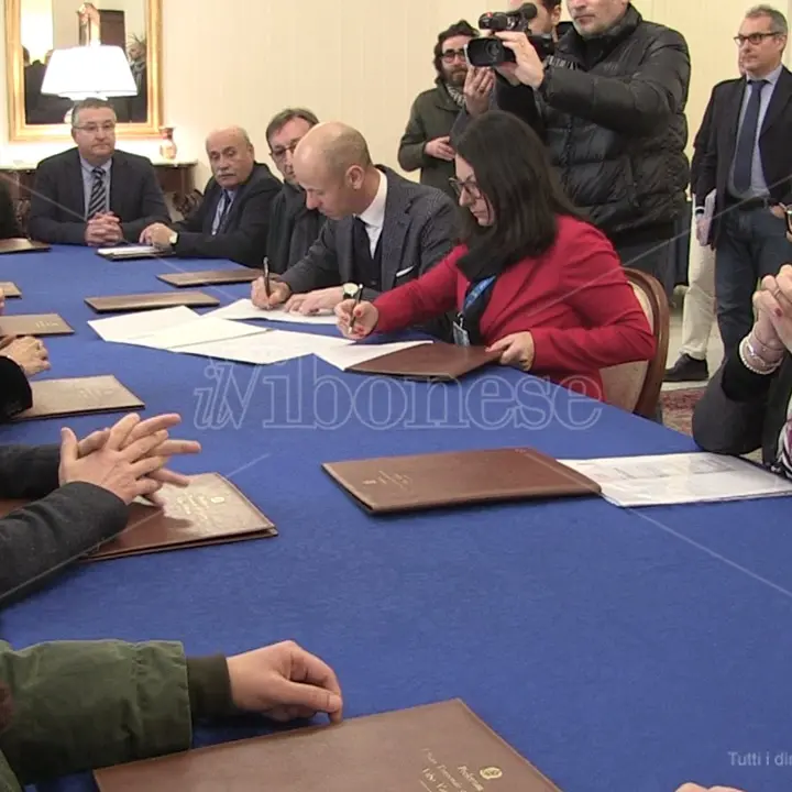 Trasversale delle Serre: oggi in Prefettura la consegna dei lavori- Video