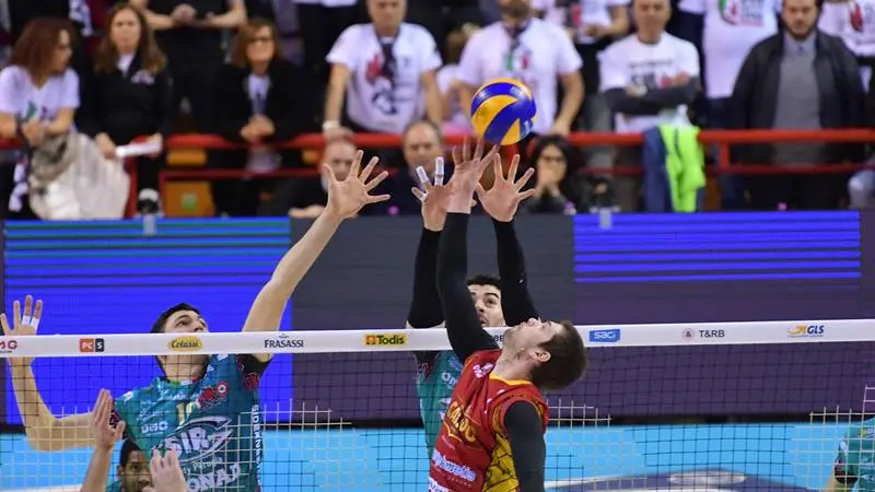 Sir Safety Conad Perugia - Tonno Callipo Calabria Vibo Valentia / 6a Giornata di ritorno, Campionato Italiano di Pallavolo Maschile SuperLega Credem Banca presso PalaBarton di Perugia, 27 Gennaio 2019 - Foto: Michele Benda, tutti i diritti riservati.