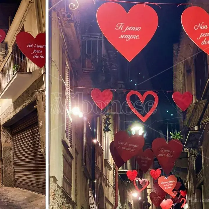 Nicotera, arriva la Via dell'Amore: regalo di San Valentino per gli innamorati