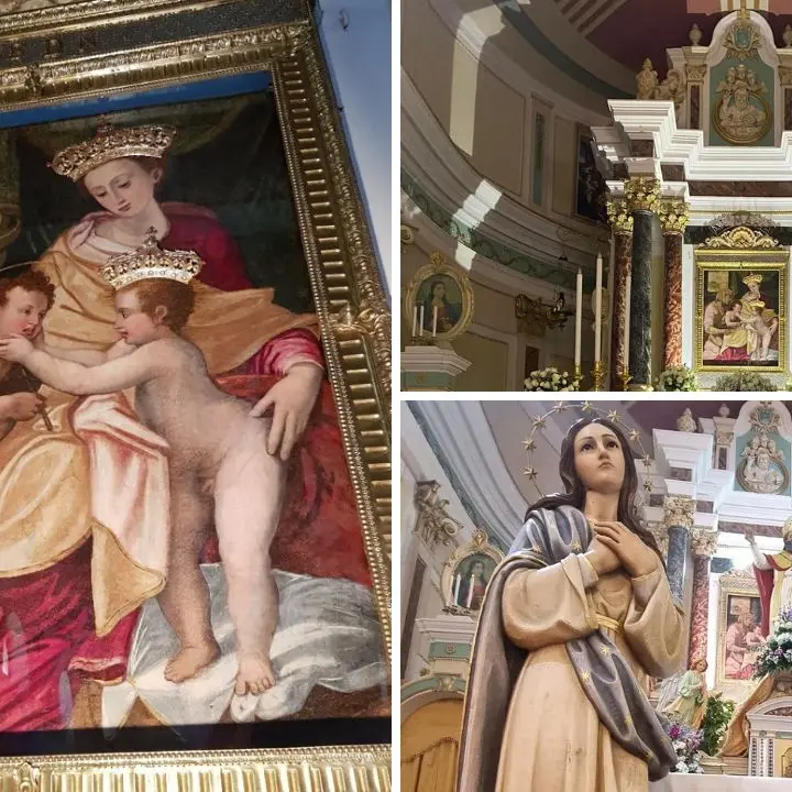 Dalla bottega di Raffaello a Zungri, la Madonna della neve chiama a raccolta fiumi di fedeli