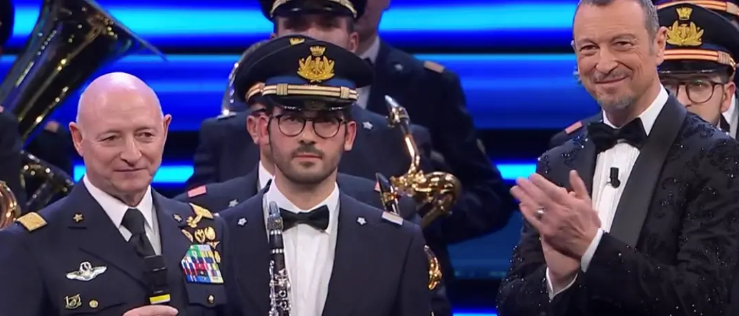 Il clarinetto vibonese Francesco Bertuccio al Festival di Sanremo