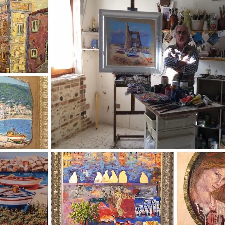 La pittura “mediterranea” e l’essenza della Calabria nei quadri del maestro Fantasia