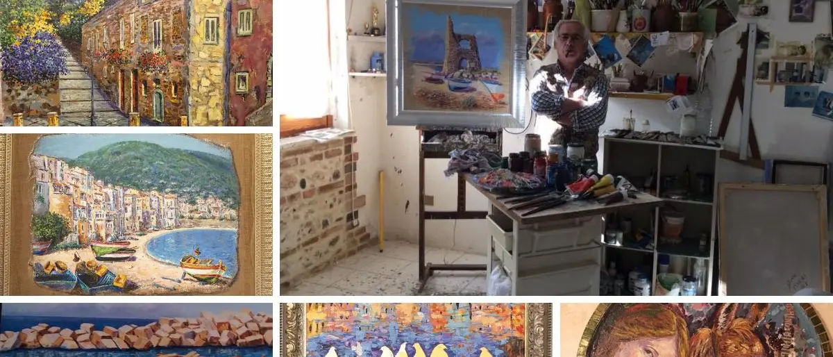 La pittura “mediterranea” e l’essenza della Calabria nei quadri del maestro Fantasia