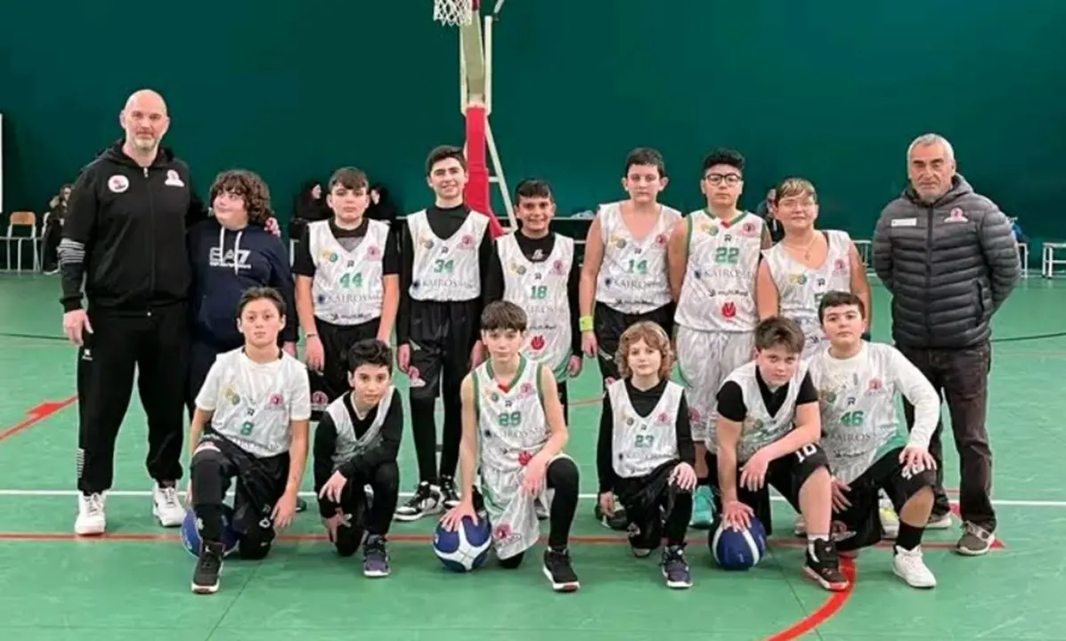 Basket, nella categoria esordienti vittoria a Crotone per i ragazzi della Kairos Vibo