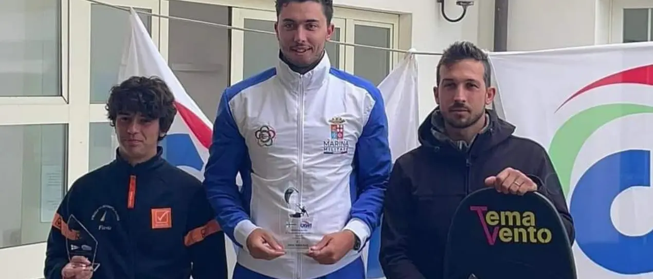Campionato di kite foil, per Ferrone del Circolo velico Santa venere un ottimo terzo posto