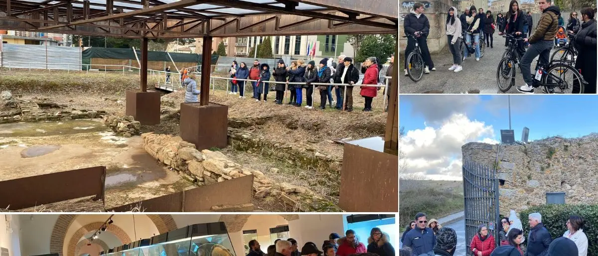 Tour nei siti archeologici di Vibo, l’evento riscuote ampia partecipazione. Il sindaco: «Un successo»