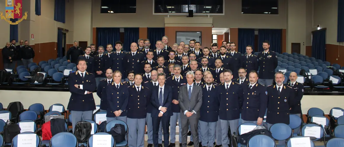 Vibo, scuola di polizia: un nuovo corso per gli operatori del reparto postale