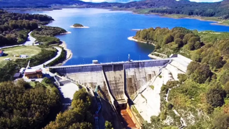 diga di monte mamone sul fiume alaco