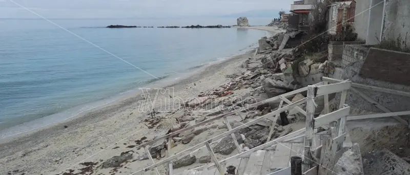 Lungomare di Tropea, lavori ancora al palo: lo spettro della revoca per la ditta