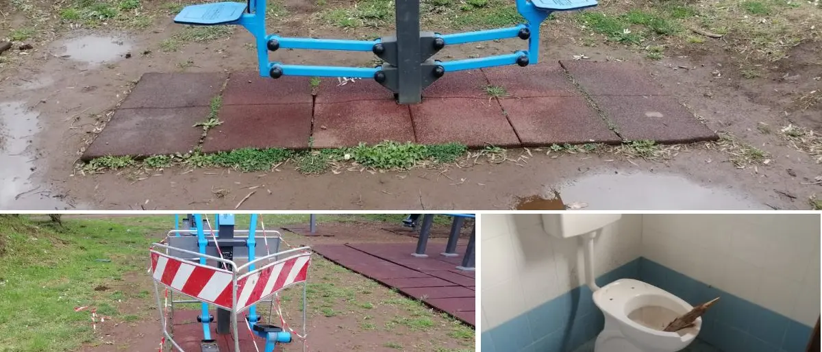 Parco urbano di Vibo nel degrado, i residenti: «Quadro drammatico, servono subito interventi»