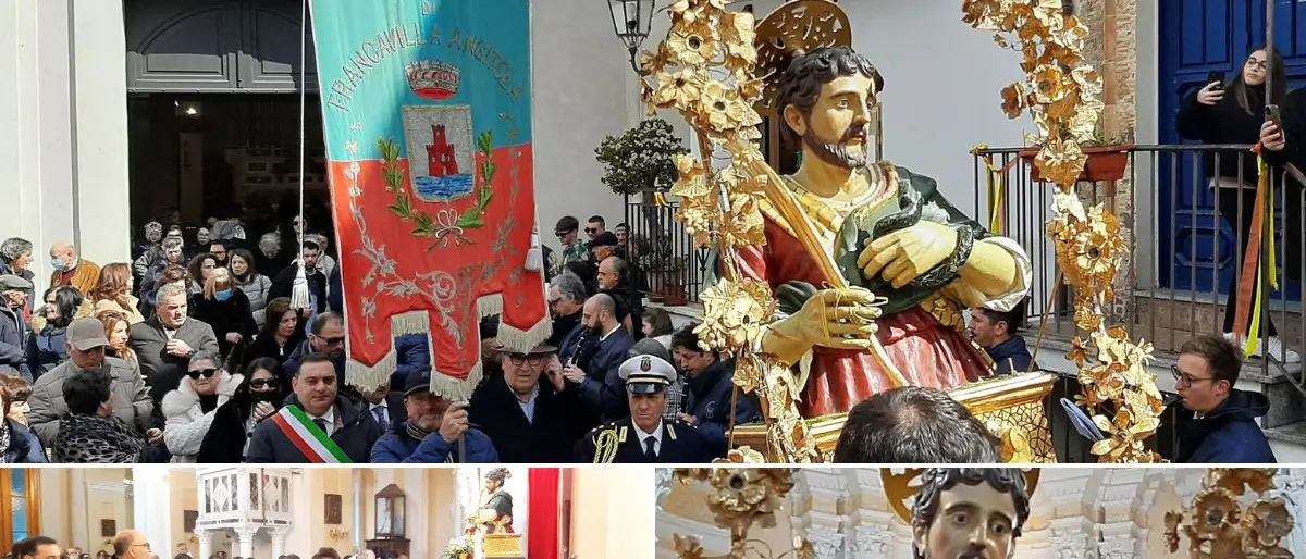 Fede e tradizione, a Francavilla boom di presenze per la festa di San Foca