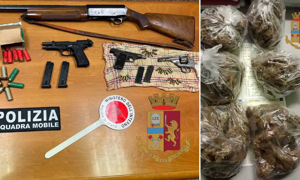 Spaccio di droga e liti condominiali a Vibo, una denuncia e sequestro armi