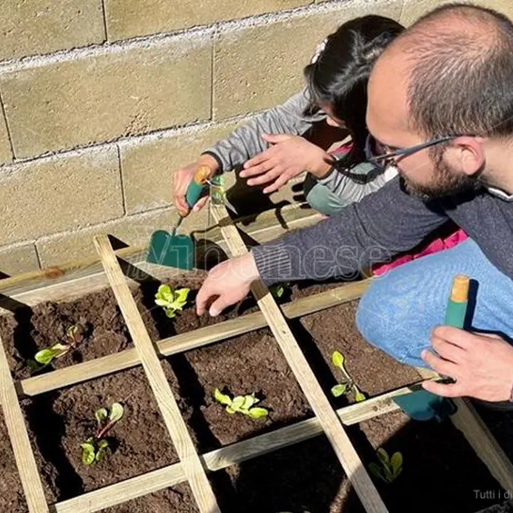 Orti didattici realizzati a Vibo Marina e Porto Salvo grazie al sostegno di Anthony Lo Bianco