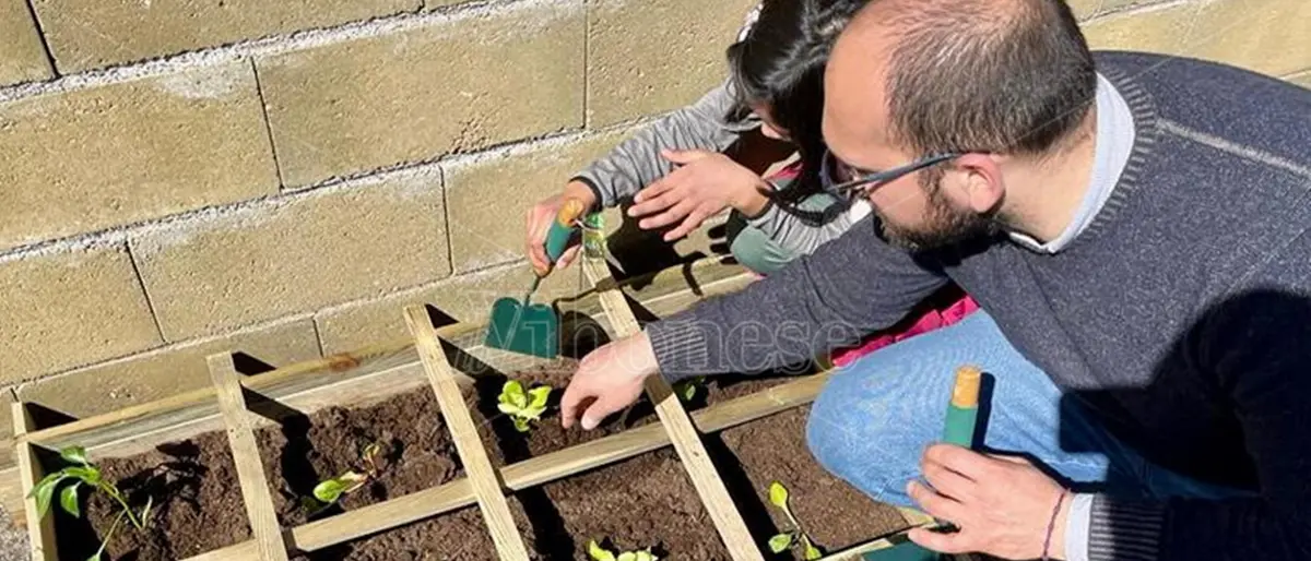 Orti didattici realizzati a Vibo Marina e Porto Salvo grazie al sostegno di Anthony Lo Bianco