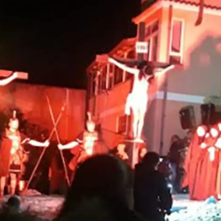 Triparni rivive la suggestiva rappresentazione della Passione di Cristo