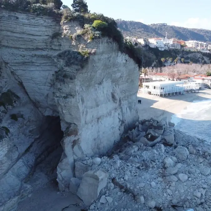 Tropea, appaltati per oltre 380mila euro i lavori di messa in sicurezza del costone dell'Isola crollato