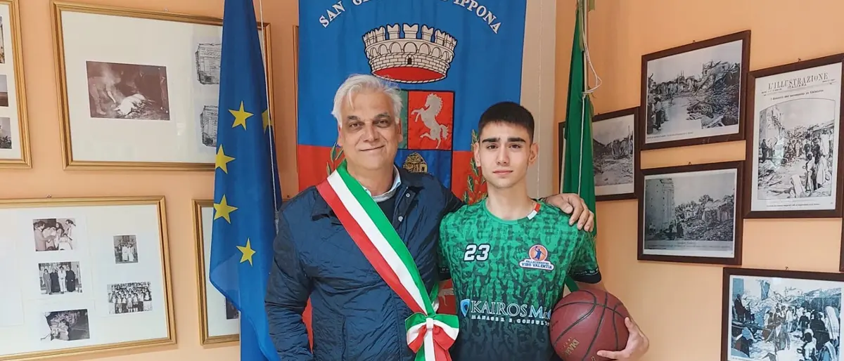 Il giovane atleta vibonese Gregorio Gioffrè convocato per il torneo nazionale di basket under 15