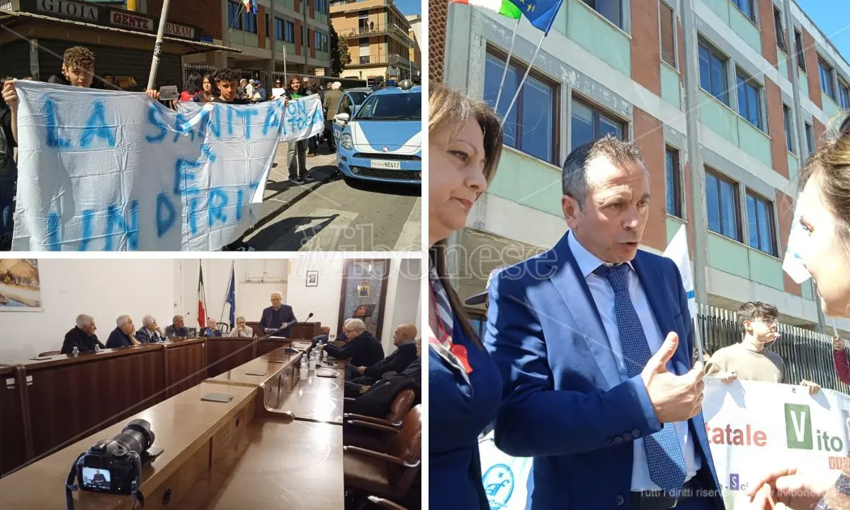 Da Nicotera a Vibo cittadini e associazioni in campo per rivendicare il diritto alla salute - Video
